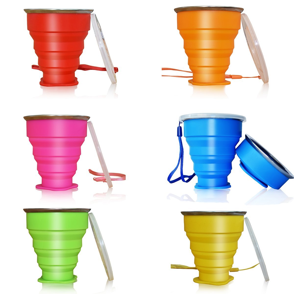 Silicone Collapsible Travel Cup WPJL8074