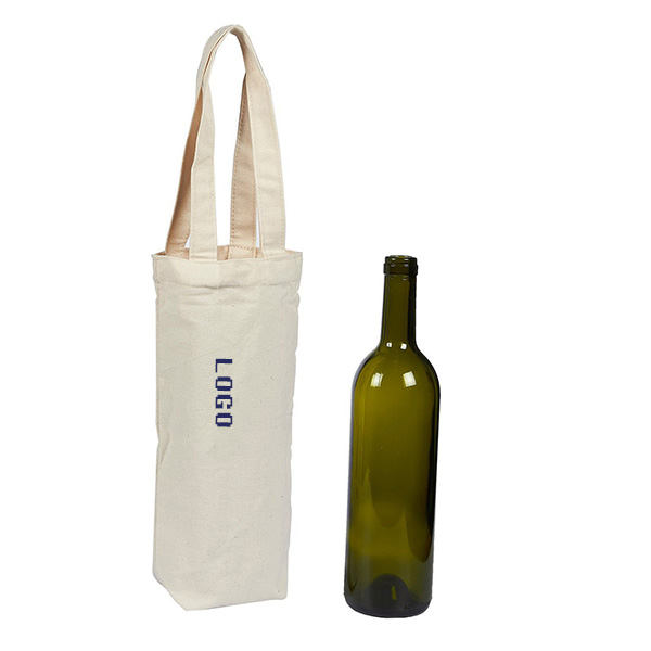 Cotton Canvas Wine Tote Bags WPJL8106