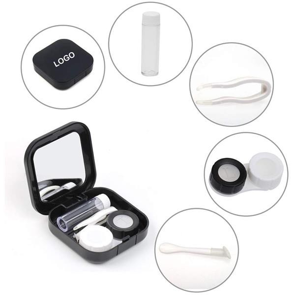Square Contact Lens Kit With Mirror  WPJZ010