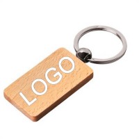 Blank Wooden Key Chain Personalized Wood Keychain WPKW067