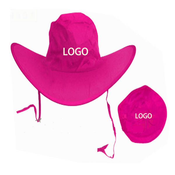 Polyester Folding Cowboy Hat WPKW104