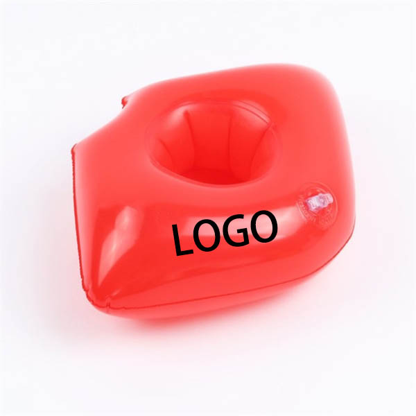 Red Lip Inflatable Floating Drink Holder WPKW107