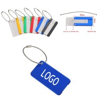 Aluminium Alloy Travel Suitcase Name Tag WPKW129