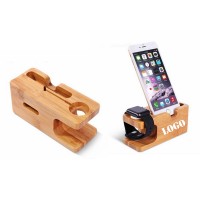 Wooden Phone Watch Charging Base