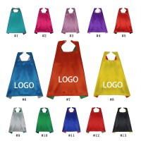 Double Layer Closure Children Superhero Capes WPLS059