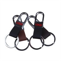 Metal & Leather Key Chain WPLS108