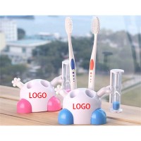 Hourglass Timing Toothbrush Holder WPLS119