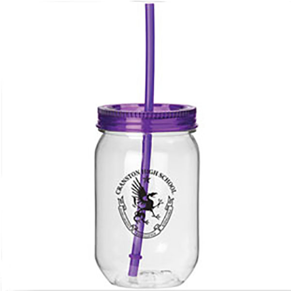 18 oz Fiesta Mason Jar Tumbler WPLS8007