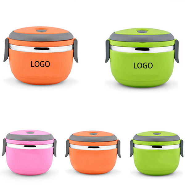 Round Insulated Lunch Box Food Container WPLS8016