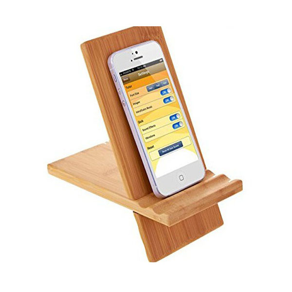 Bamboo Cell Phone Holder WPSL7018