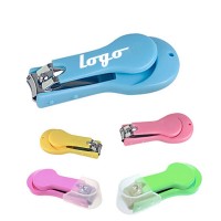 Nail Clipper with Transparent Plastic Cover WPSL8047