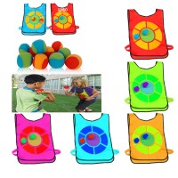 Shooting Toy Ball Sticky Ball Target Vest Set WPZL140